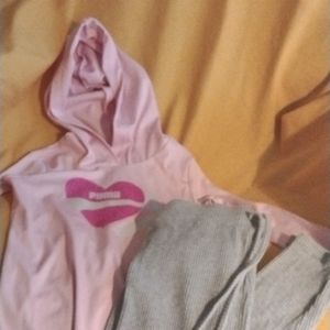 Puma hoodie and sweatpants